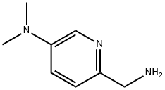 6-(氨甲基)-N,N-二甲基吡啶-3-胺 结构式