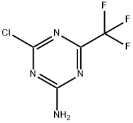 4-氯-6-(三氟甲基)-1,3,5-三嗪-2-胺 结构式