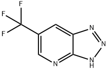 6-(三氟甲基)-3H-[1,2,3]三唑并[4,5-B]吡啶 结构式