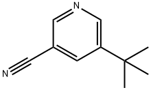 5-(叔丁基)烟腈 结构式