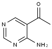 Ethanone, 1-(4-amino-5-pyrimidinyl)- 结构式