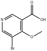 5-溴-4-甲基烟酸 结构式