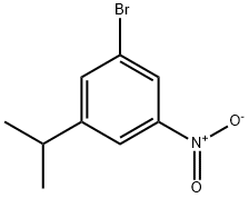 1-溴-3-异丙基-5-硝基苯 结构式