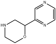 Morpholine, 2-(2-pyrazinyl) 结构式