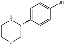 Benzenethiol, 4-(3R)-3-morpholinyl- 结构式