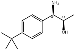 (1R,2R)-1-AMINO-1-[4-(TERT-BUTYL)PHENYL]PROPAN-2-OL 结构式