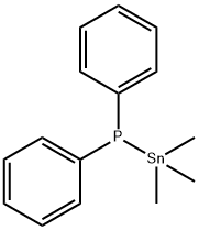 Phosphine, diphenyl(trimethylstannyl)- 结构式