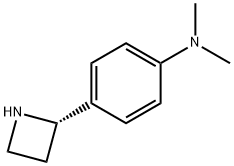 Benzenamine, 4-(2S)-2-azetidinyl-N,N-dimethyl- 结构式