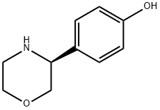Phenol, 4-(3S)-3-morpholinyl- 结构式