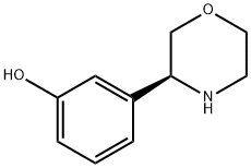 Phenol, 3-(3S)-3-morpholinyl- 结构式