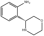 Benzenamine, 2-(3R)-3-morpholinyl- 结构式