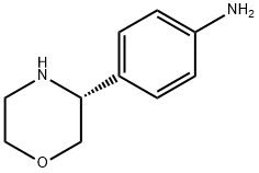 Benzenamine, 4-(3R)-3-morpholinyl- 结构式