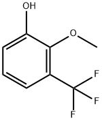 2-甲氧基-3-(三氟甲基)苯酚 结构式