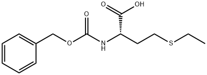 N-((苄氧基)羰基)-S-乙基高半胱氨酸 结构式