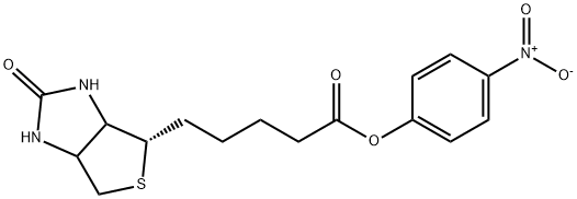 1H-Thieno[3,4-d]imidazole-4-pentanoic acid, hexahydro-2-oxo-, 4-nitrophenyl ester, (4S)- 结构式