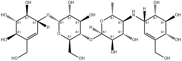 阿卡波糖EP杂质B 结构式