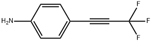 Benzenamine, 4-(3,3,3-trifluoro-1-propyn-1-yl)- 结构式