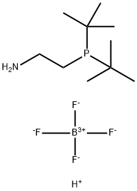 (2-氨基乙基)二叔丁基膦四氟硼酸盐 结构式