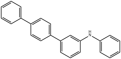 N-苯基-[1,1':4',1''-三联苯]-3-胺 结构式