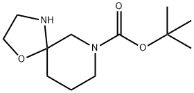 1-Oxa-4,7-diazaspiro[4.5]decane-7-carboxylic acid, 1,1-dimethylethyl ester 结构式