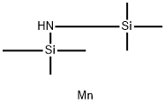 双(双(三甲基甲硅烷基)酰胺基)锰(II) 结构式