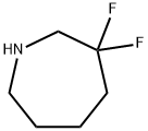 3,3-二氟氮烷 结构式