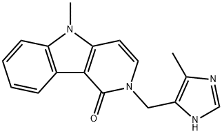 3,4-二脱氢阿洛司琼 结构式