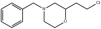 4-benzyl-2-(2-chloroethyl)morpholine 结构式