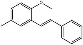 Benzene, 1-methoxy-4-methyl-2-(2-phenylethenyl)-, (E)- (9CI) 结构式