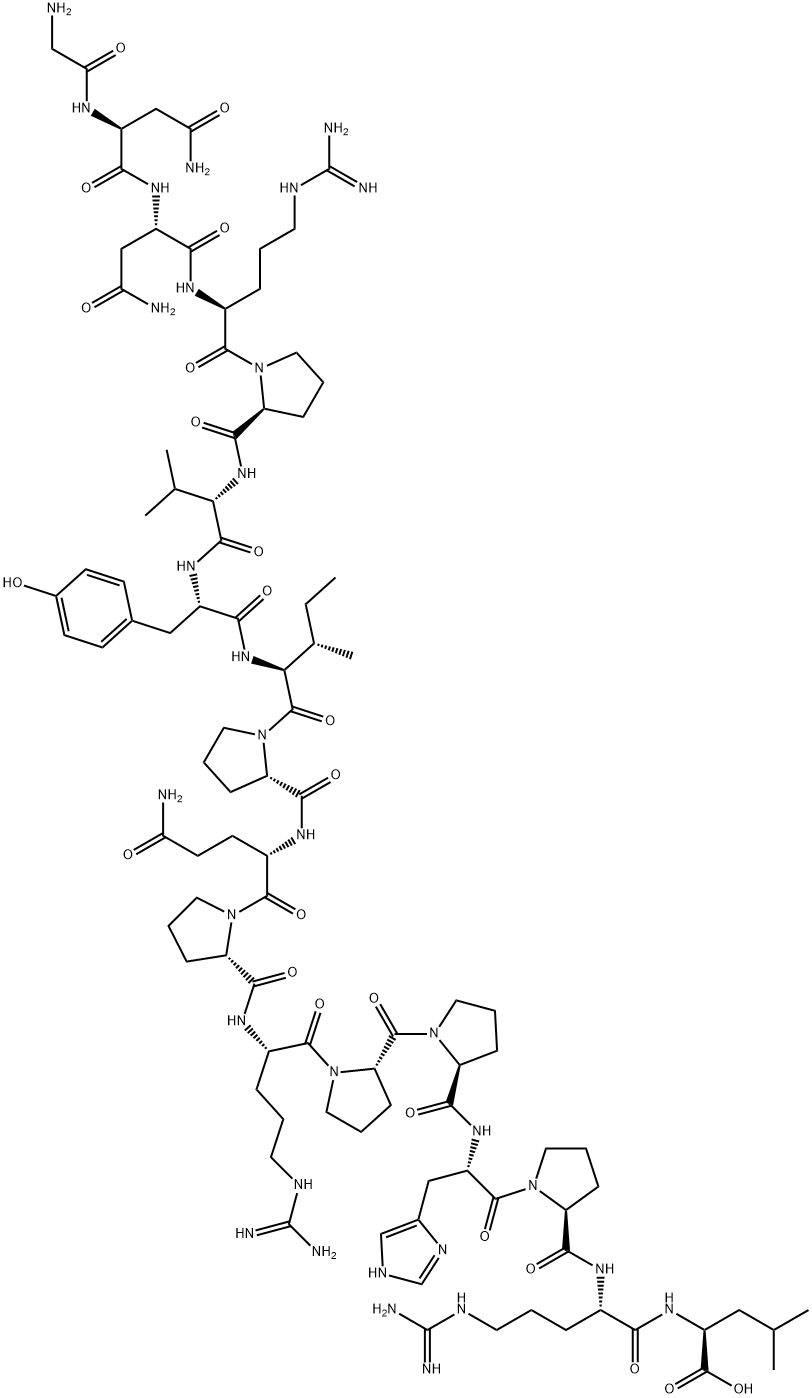 昆虫抗菌肽 结构式