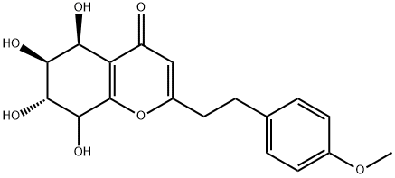 4'-methoxyagarotetrol 结构式