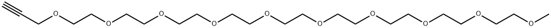 mPEG9-Propyne 结构式