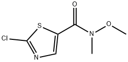 5-Thiazolecarboxamide, 2-chloro-N-methoxy-N-methyl- 结构式