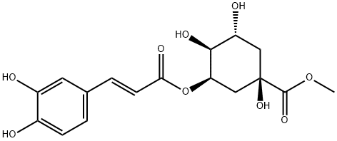 新绿原酸甲酯 结构式