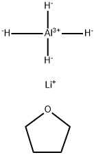 锂铝氢化物二(四氢呋喃) 结构式