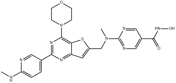 PI3Kα 抑制剂1 结构式