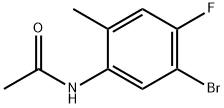 Acetamide, N-(5-bromo-4-fluoro-2-methylphenyl)- 结构式