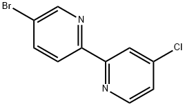 2,2'-Bipyridine, 5'-bromo-4-chloro- 结构式