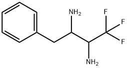 1,1,1-Trifluoro-4-phenylbutane-2,3-diamine 结构式