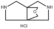 3-oxa-7,10-diazatricyclo[3.3.3.0,1,5]undecane dihydrochloride 结构式