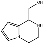 (1,2,3,4-四氢吡咯并[1,2-A]吡嗪-1-基)甲醇 结构式