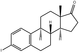 Estra-1,3,5(10)-trien-17-one, 3-iodo- 结构式