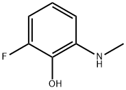 2-fluoro-6-(methylamino)phenol 结构式