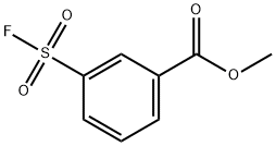 3-(氟磺酰基)苯甲酸甲酯 结构式
