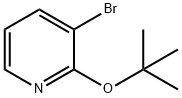 3-溴-2-(叔丁氧基)吡啶 结构式