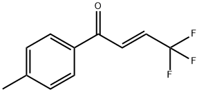 2-Buten-1-one, 4,4,4-trifluoro-1-(4-methylphenyl)-, (2E)- 结构式