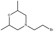 Morpholine,4-(2-bromoethyl)-2,6-dimethyl- 结构式