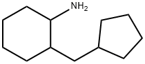 2-(环戊基甲基)环己-1-胺 结构式