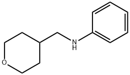 2H-Pyran-4-methanamine, tetrahydro-N-phenyl- 结构式