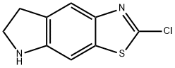 2-chloro-6,7-dihydro-5H-thiazolo[4,5-f]indole 结构式